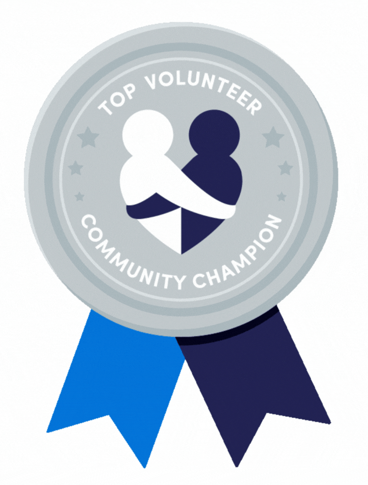 Silver volunteering badge (1)